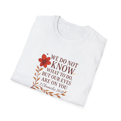 Inspirational Scripture T-Shirt, Motivational Tee, Faith-Based Apparel, Christian Gift, Bible Verse Shirt