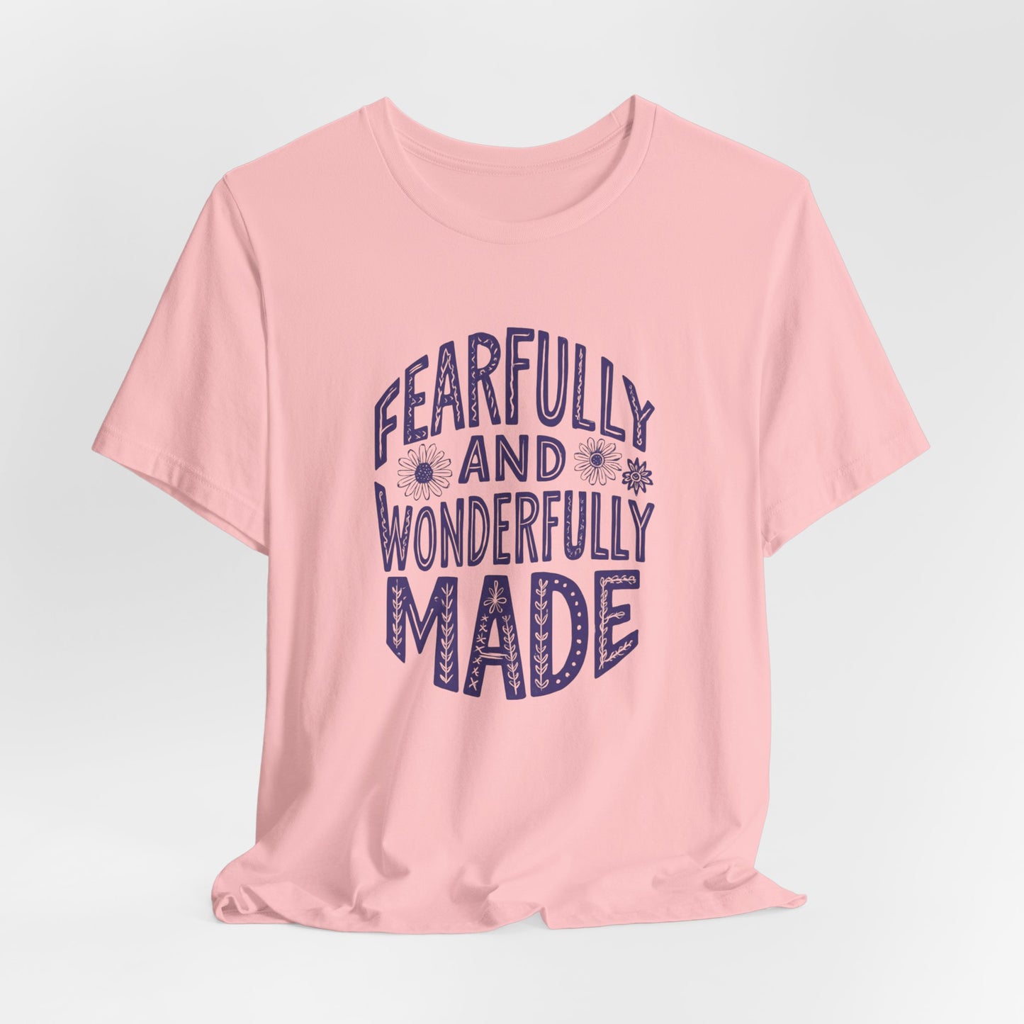 Fearfully and Wonderfully Made T-Shirt | Unisex Inspirational Tee, Faith-Based Apparel, Gift for Encouragement, Everyday Wear, [...]