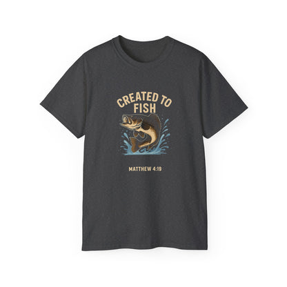 Fishing Inspired Unisex Tee, Perfect Gift for Anglers, Outdoor Lovers, and Dads, Great for Birthdays and Father’s Day, Created to Fish [...]