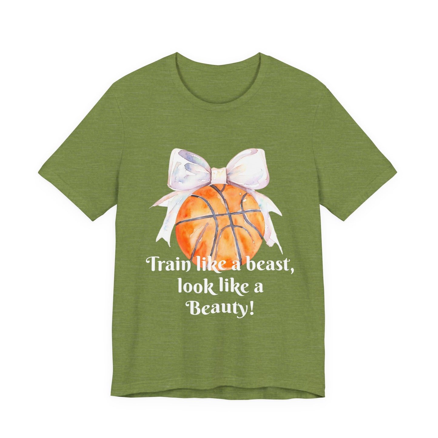 Train Like a Beast Unisex Tee - Basketball Motivation Shirt, Sportswear, Fitness Gift, Workout Apparel, Activewear