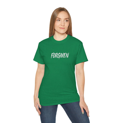 Forgiven Unisex Ultra Cotton Tee - Empowering Message Shirt, Spiritual Gift, Casual Wear, Motivational Tee, Unique Present