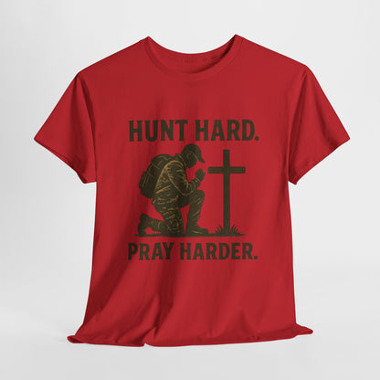 Hunting Inspirational Tee, Unisex Heavy Cotton Shirt, Gift for Hunters, Outdoor Apparel, Motivational T-Shirt