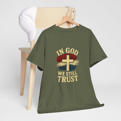 Unisex Heavy Cotton Tee - Faith Inspired T-Shirt, Christian Apparel, Inspirational Gift, Casual Wear, Everyday Use