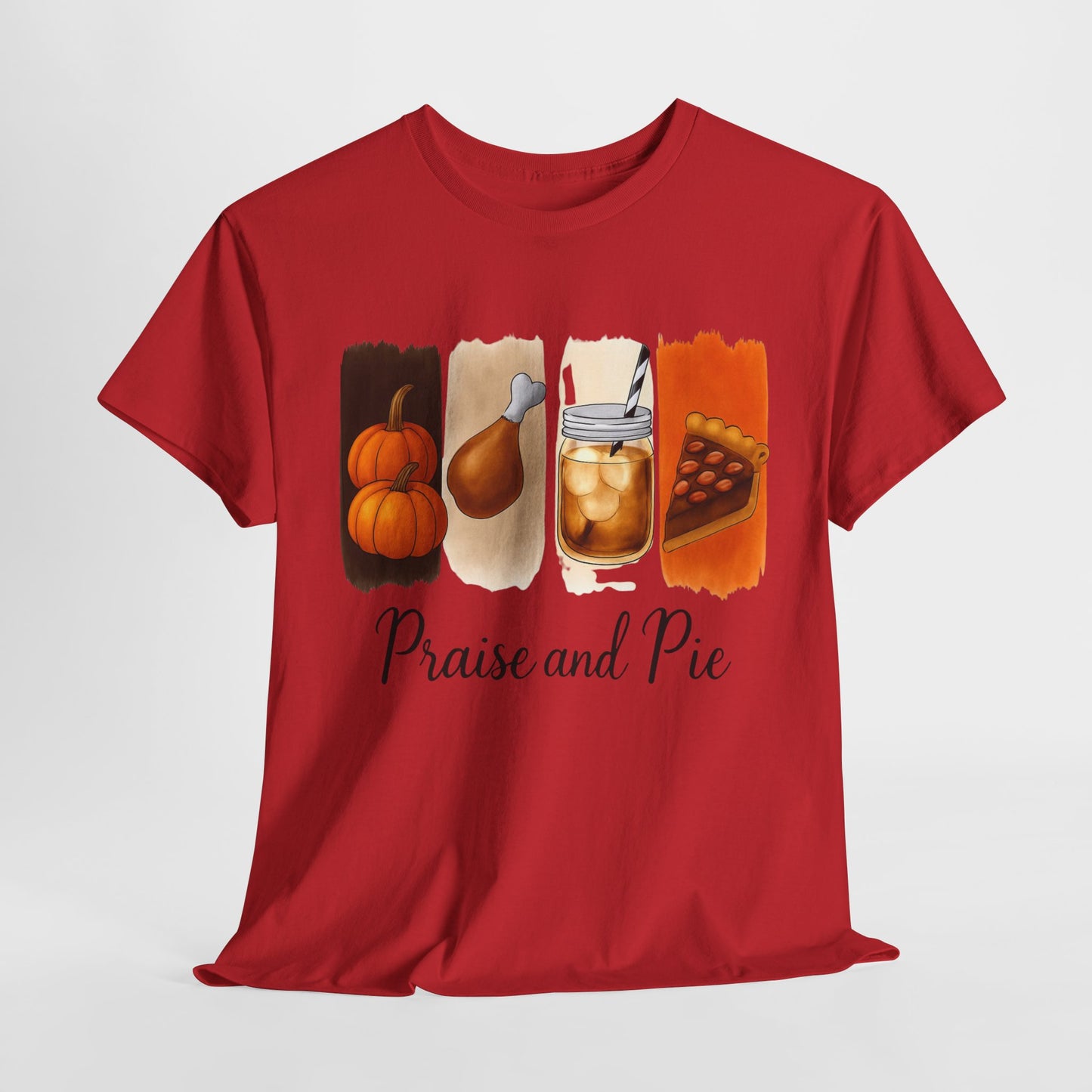 Thanksgiving Vibes Tee, Unisex Heavy Cotton Tee, Fall T-Shirt, Family Gathering Shirt, Seasonal Apparel, Casual Outfit