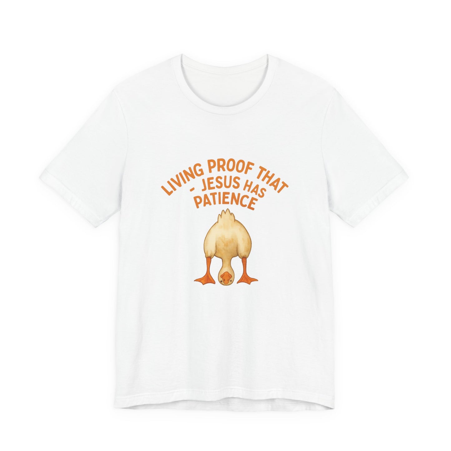 Funny Religious Tee, Living Proof Tee, Gift for Believers, Humorous Christian Shirt, Soft Casual Wear