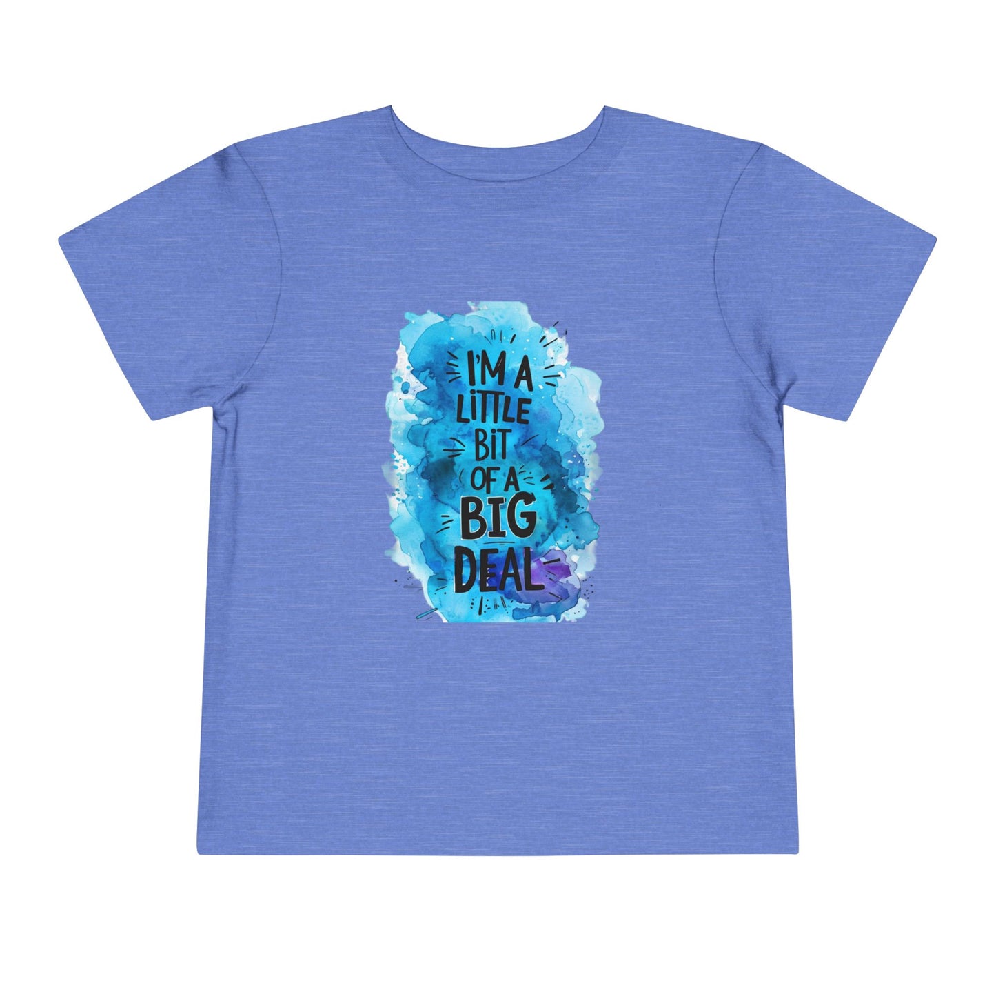 I'm a Big Deal Toddler Tee, Cute Toddler Shirt, Birthday Gift for Kids, Kids Fashion Tee, Fun Toddler T-Shirt
