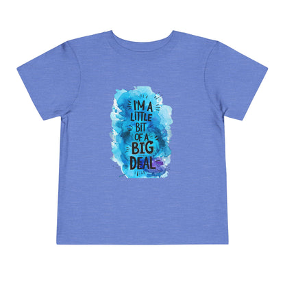 I'm a Big Deal Toddler Tee, Cute Toddler Shirt, Birthday Gift for Kids, Kids Fashion Tee, Fun Toddler T-Shirt