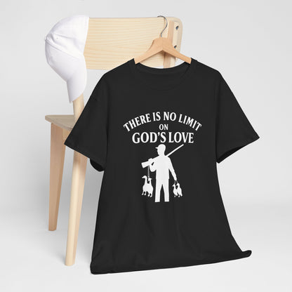 Unisex Heavy Cotton Tee with Inspirational Design - Perfect for Faith, Love, Spirituality, Casual Wear, Gifts