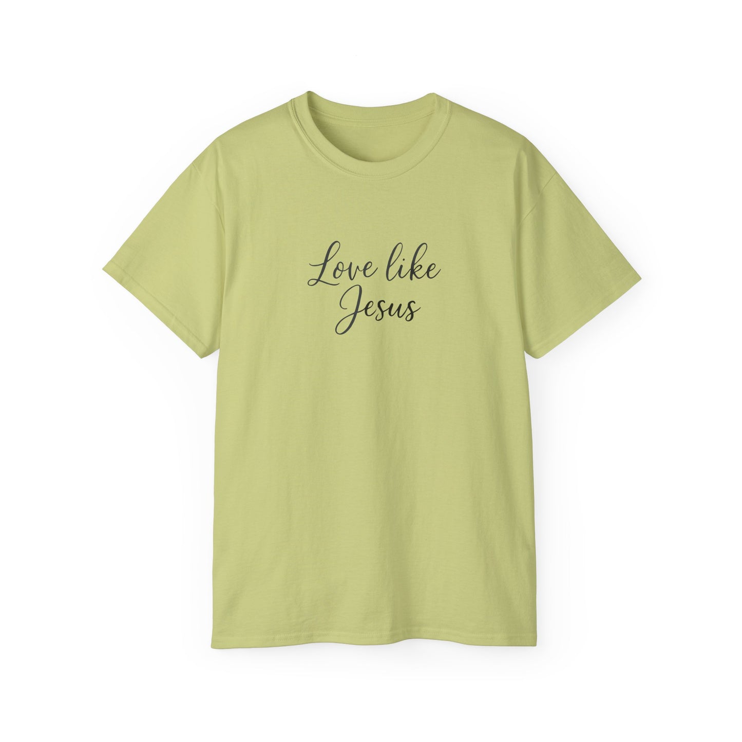 Unisex Ultra Cotton Tee - Love Like Jesus Shirt, Faith-Based T-Shirt, Inspirational Gift, Christian Apparel, Cozy Everyday Wear