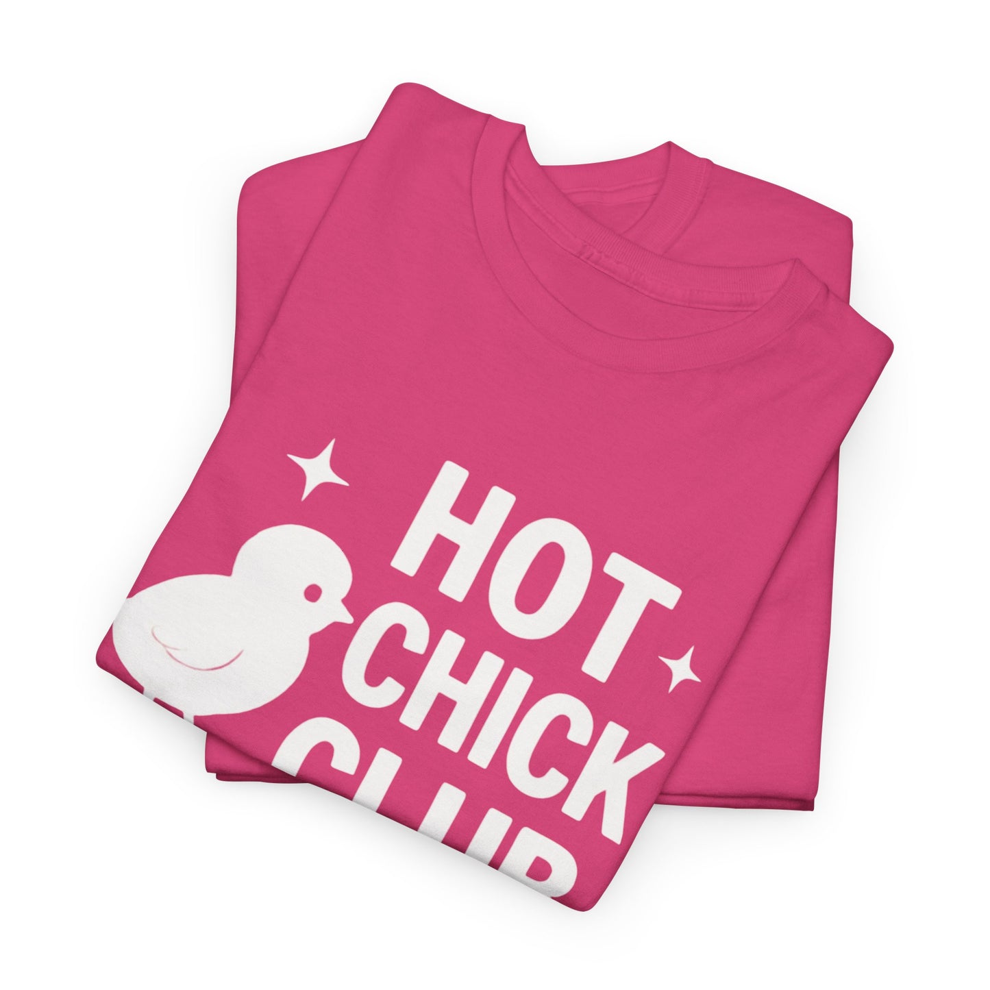 Hot Chick Club Unisex Heavy Cotton Tee, Fun Graphic T-Shirt for Trendy Women, Cute Casualwear, Perfect Gift for Chick Friends, Summer [...]