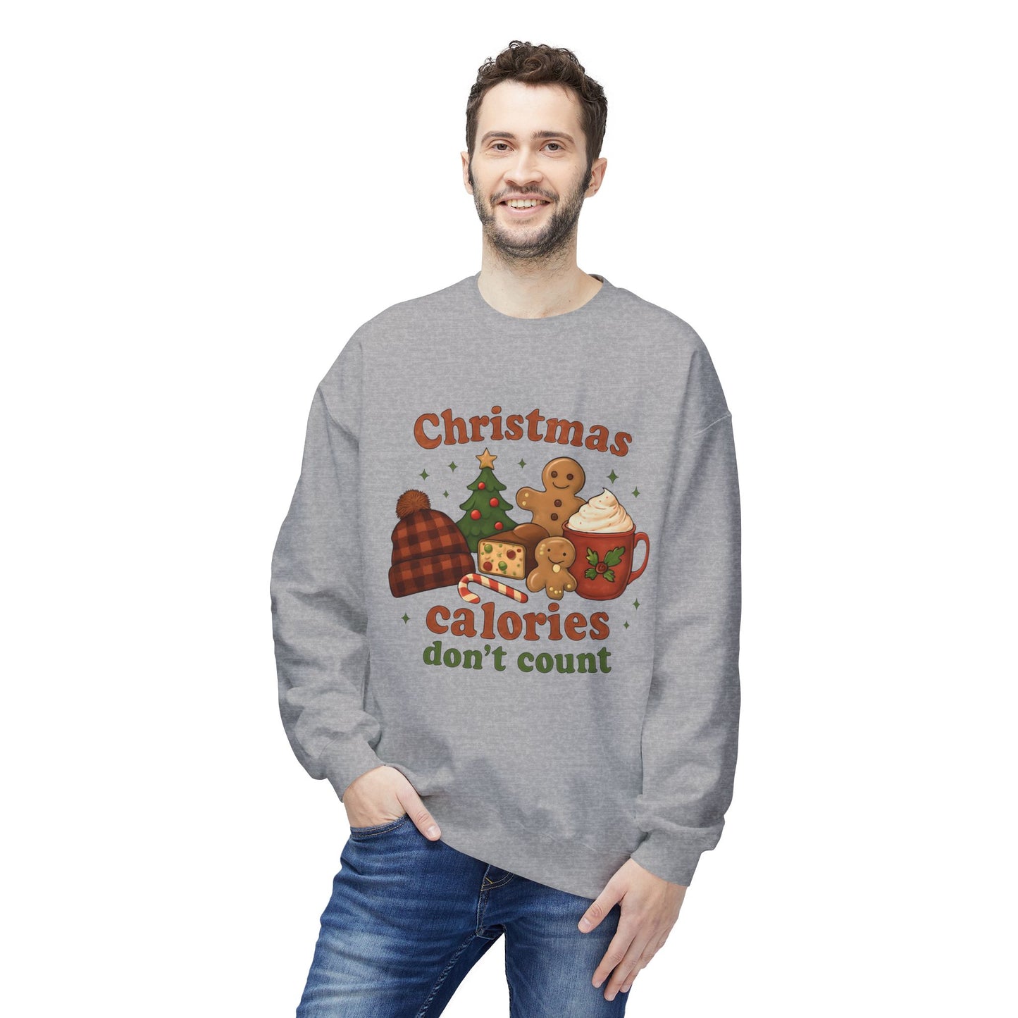 Christmas Calories Don't Count Sweatshirt