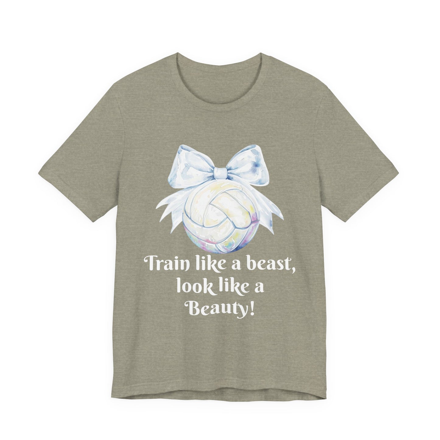 Train Like a Beast Unisex Jersey Tee, Motivational Workout Shirt, Gift for Gym Lovers, Fitness Apparel, Sporty Unisex T-Shirt
