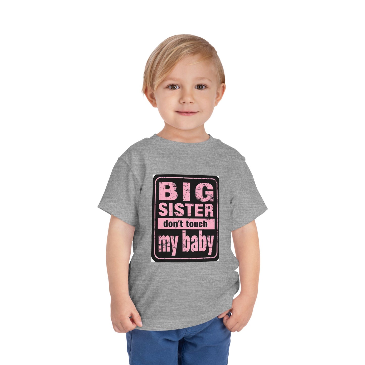 Big Sister Toddler Tee - Cute Kids Shirt, Baby Shower Gift, Sibling Announcement, Birthday Gift, Family Reunion Outfit