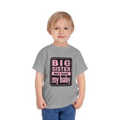 Big Sister Toddler Tee - Cute Kids Shirt, Baby Shower Gift, Sibling Announcement, Birthday Gift, Family Reunion Outfit