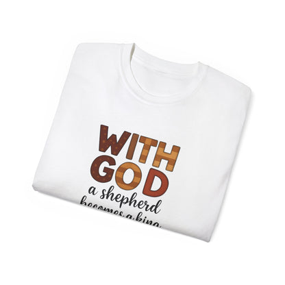 Christian Inspirational Tee, Faith Shirt, Bible Verse T-Shirt, Motivational Cotton Top, Gift for Believers, Unisex Casual Wear