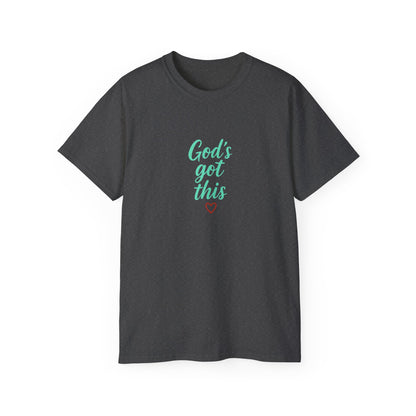 God's Got This Inspirational Tee, Motivational T-Shirt, Faith-Based Apparel, Everyday Casual Wear, Gift for Encouragement