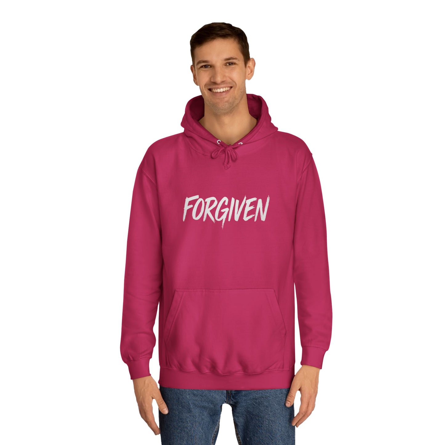 Forgiven Unisex College Hoodie - Cozy Spirit Wear, Perfect for Students, Gifts for College Graduates, Casual Everyday Wear, Fall and [...]
