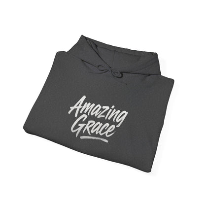Amazing Grace Hoodie, Inspirational Sweatshirt, Faith-Based Apparel, Cozy Gift for Her, Unisex Spiritual Hoodie