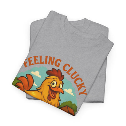Feeling Clucky Tee, Cute Chicken Graphic Shirt, Funny Farm Animal T-Shirt, Gifts for Chicken Lovers, Casual Humor Apparel, Spring [...]