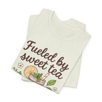 Sweet Tea Inspired Unisex Tee | Perfect for Summer Gatherings, Gifts for Tea Lovers, Relaxed Style, Casual Wear, Bible Verse Shirt