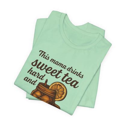 Sweet Tea Mama Tee - Unisex Jersey Short Sleeve T-Shirt, Sweet Tea Lovers Gift, Summer Vibes, Casual Wear, Family Gatherings