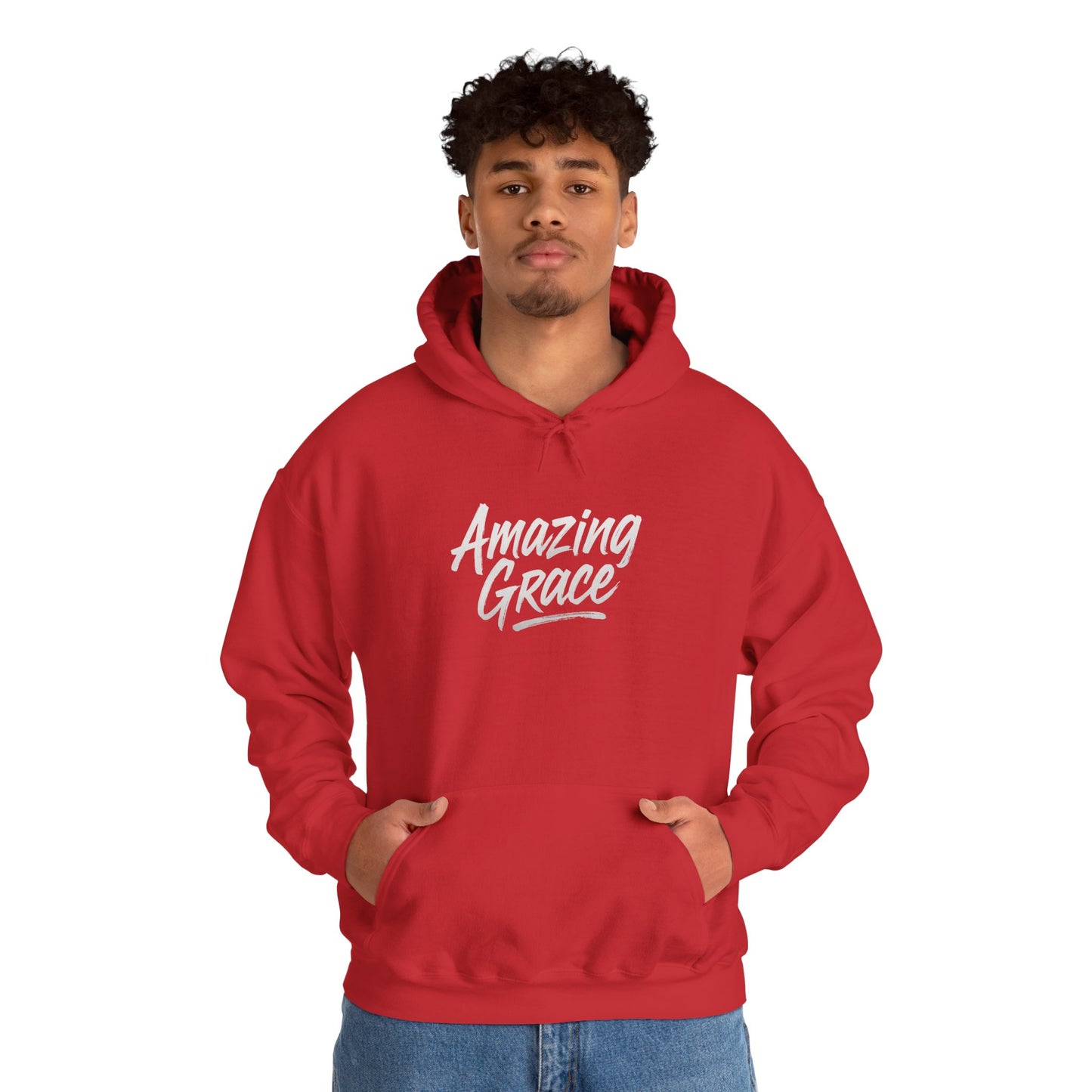 Amazing Grace Hoodie, Inspirational Sweatshirt, Faith-Based Apparel, Cozy Gift for Her, Unisex Spiritual Hoodie