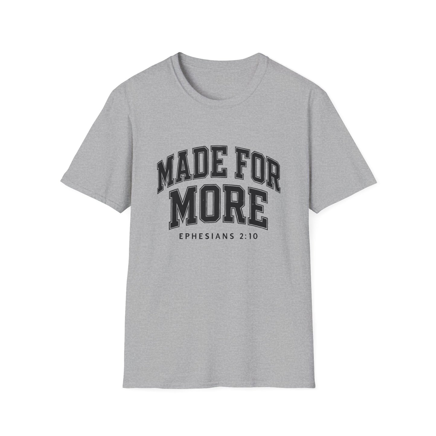 Inspirational Unisex T-Shirt, Motivational Shirt, Ephesians 2:10 Apparel, Faith-Based Clothing, Gift for Believers