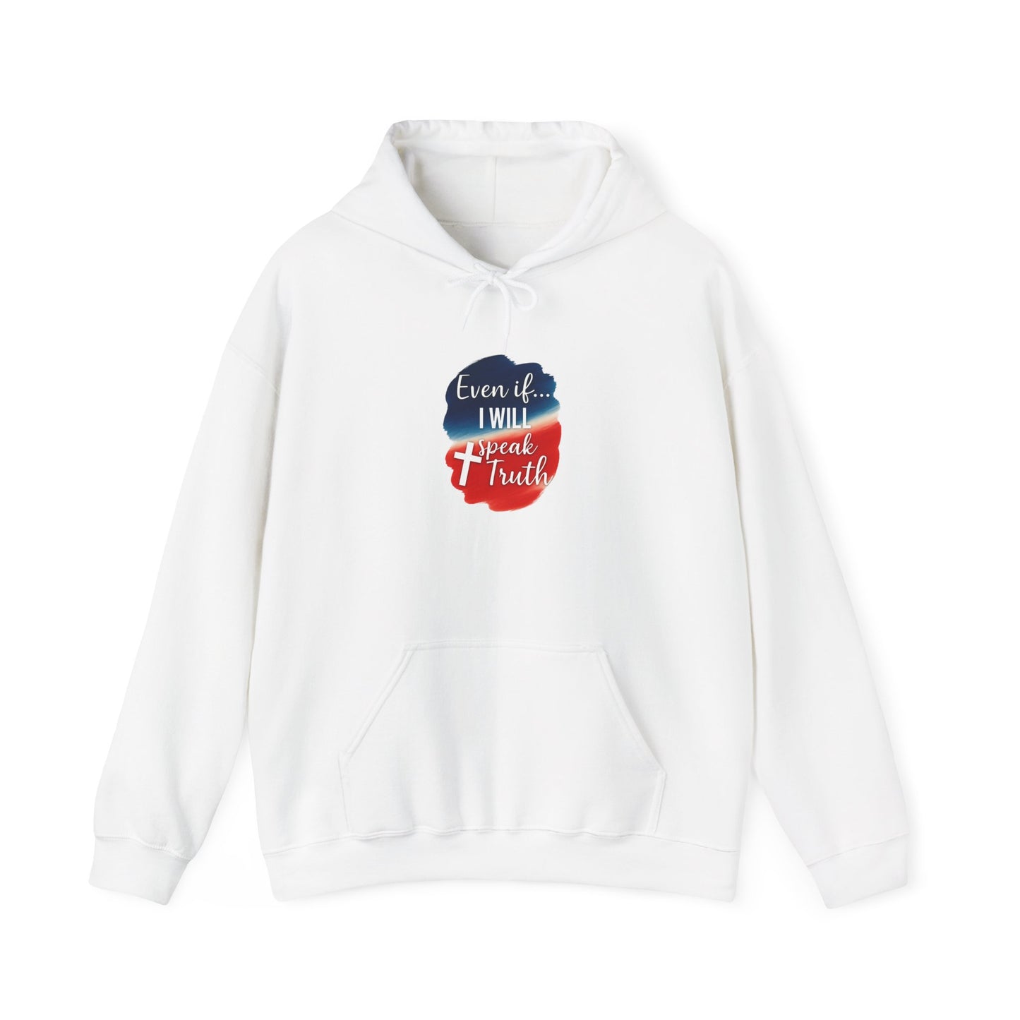 Inspirational Unisex Hoodie - Spread Truth Design, Cozy Sweatshirt for Everyday Wear, Faith-Based Gift, Motivational Apparel