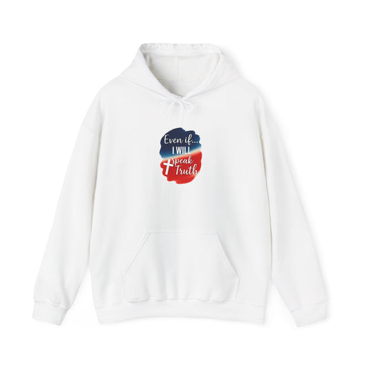 Inspirational Unisex Hoodie - Spread Truth Design, Cozy Sweatshirt for Everyday Wear, Faith-Based Gift, Motivational Apparel