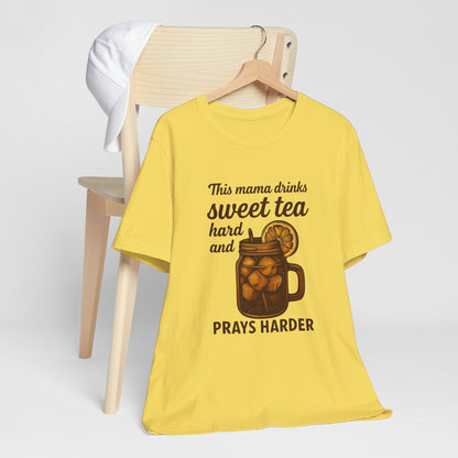 Sweet Tea Mama Tee - Unisex Jersey Short Sleeve T-Shirt, Sweet Tea Lovers Gift, Summer Vibes, Casual Wear, Family Gatherings