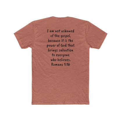 Unisex Crew Tee - Radically Saved, Unashamed, Faith-Based Shirt, Christian Apparel, Inspirational Gift