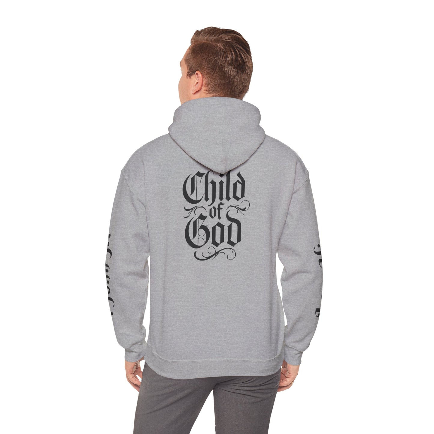 Child of God Hoodie | Unisex Heavy Blend Hooded Sweatshirt for Faith, Spirituality, Gifts, Church, Everyday Wear