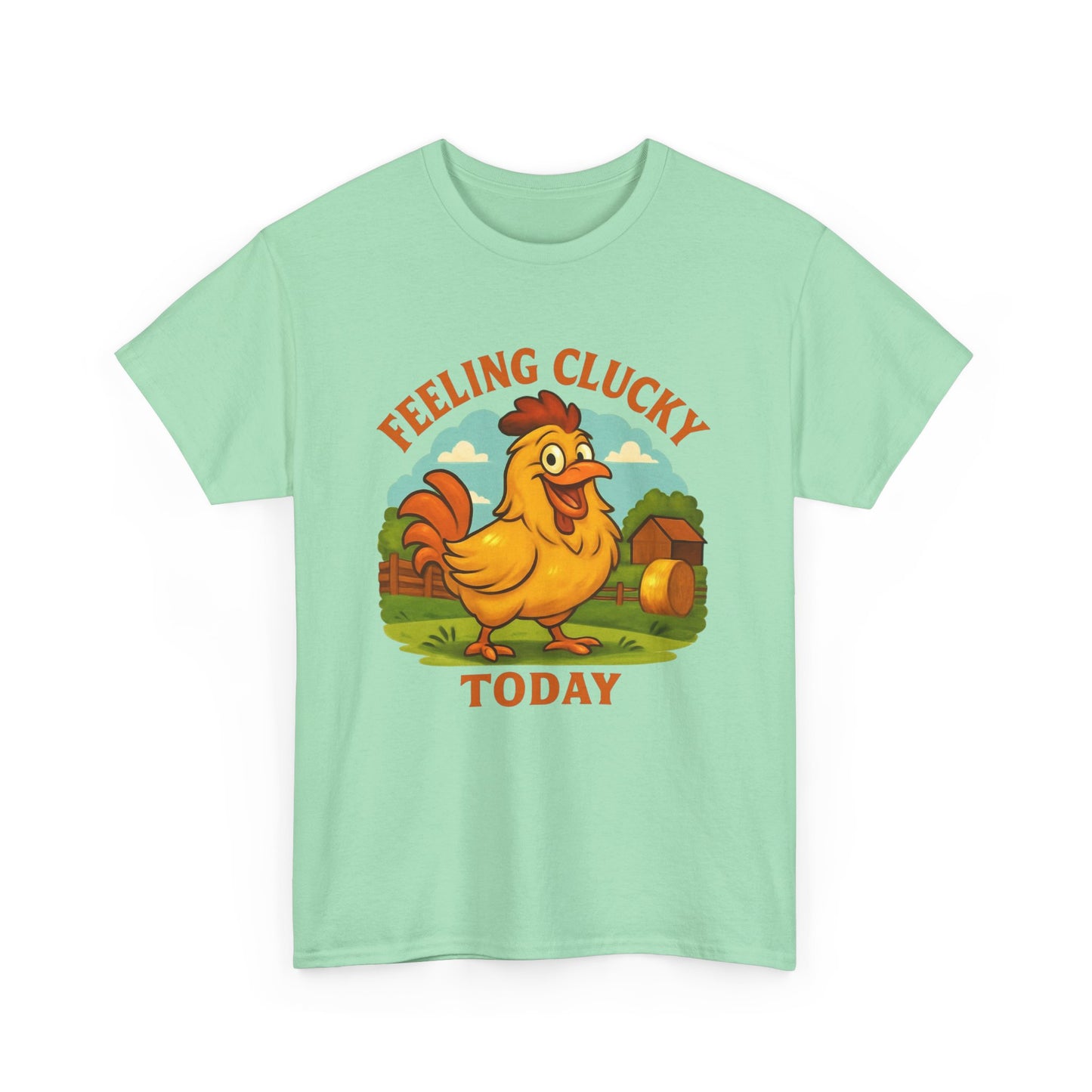 Feeling Clucky Tee, Cute Chicken Graphic Shirt, Funny Farm Animal T-Shirt, Gifts for Chicken Lovers, Casual Humor Apparel, Spring [...]