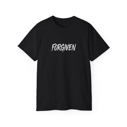 Forgiven Unisex Ultra Cotton Tee - Empowering Message Shirt, Spiritual Gift, Casual Wear, Motivational Tee, Unique Present