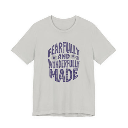 Fearfully and Wonderfully Made T-Shirt | Unisex Inspirational Tee, Faith-Based Apparel, Gift for Encouragement, Everyday Wear, [...]