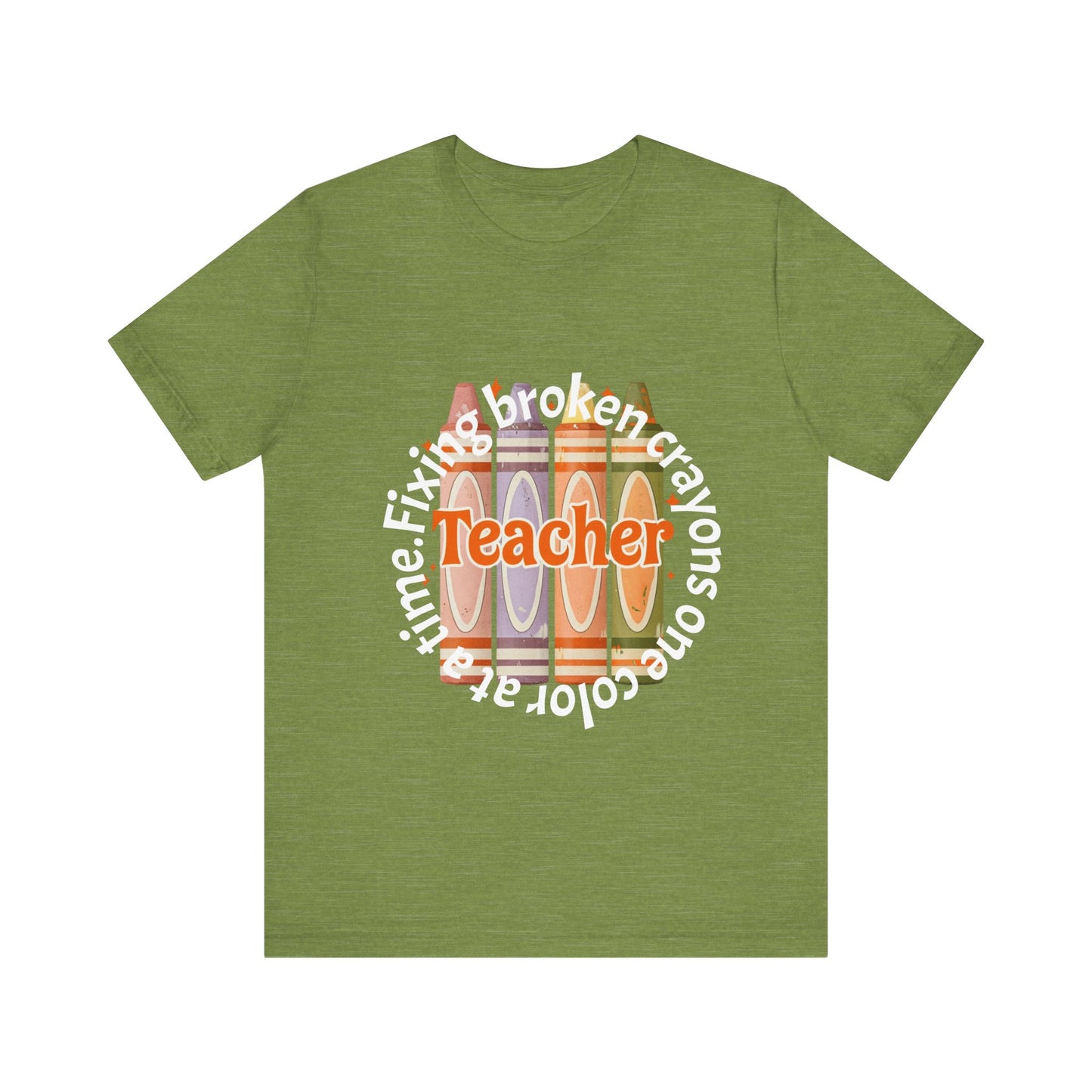Colorful Teacher T-Shirt - Perfect Gift for Educators, School Events, Teacher Appreciation, Back to School, Fun Classroom Wear