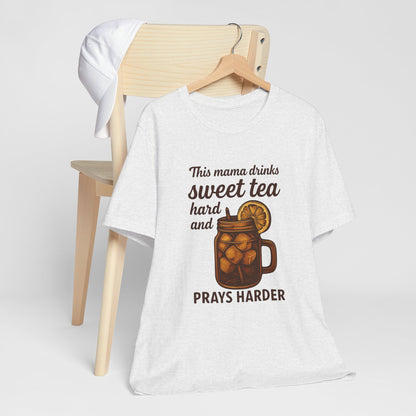Sweet Tea Mama Tee - Unisex Jersey Short Sleeve T-Shirt, Sweet Tea Lovers Gift, Summer Vibes, Casual Wear, Family Gatherings