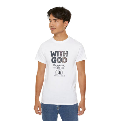 Inspirational Christian T-Shirt | With God, Faith Apparel, Gift for Him, Gift for Her, Religious Tee