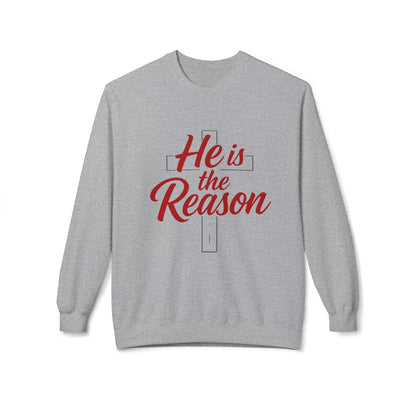He Is the Reason Sweatshirt — Christian Easter Crewneck