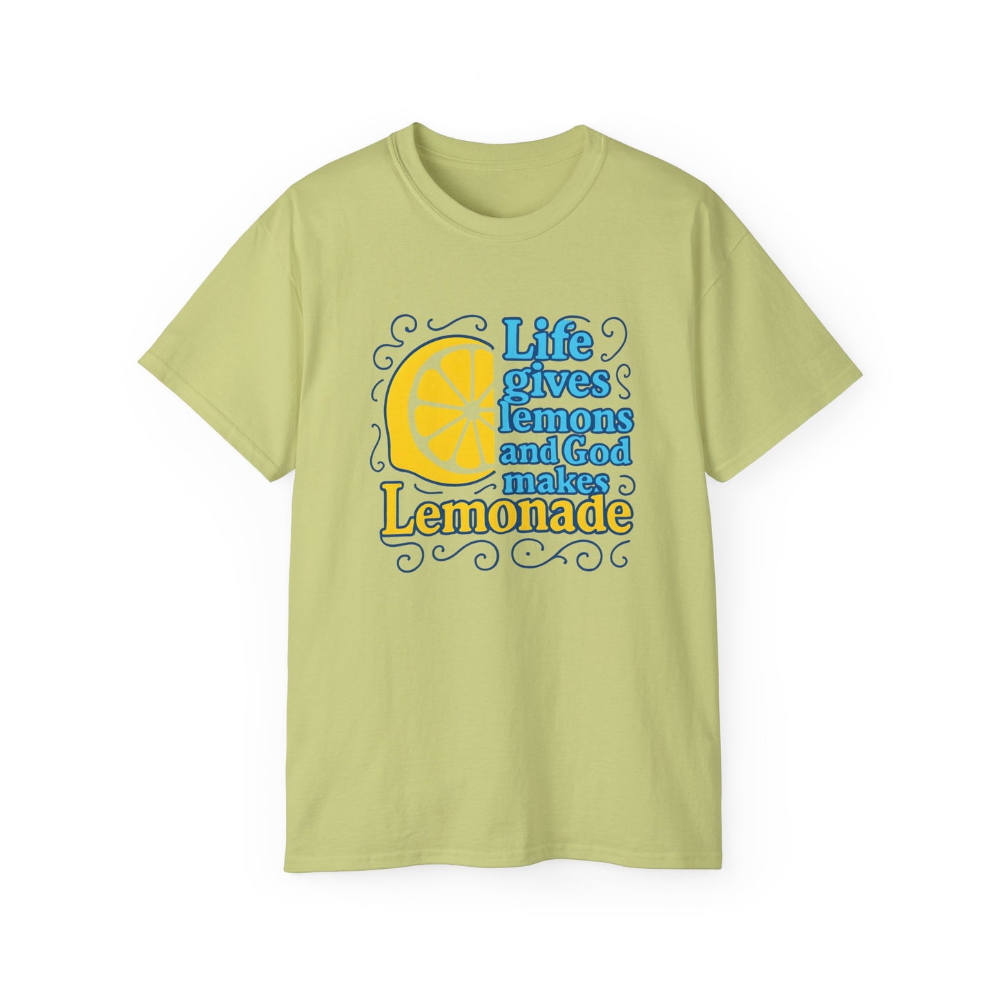 Life Gives Lemons Tee, Positive Quote T-Shirt, Unisex Cotton Shirt, Inspirational Gift, Casual Summer Wear, Lemonade Theme