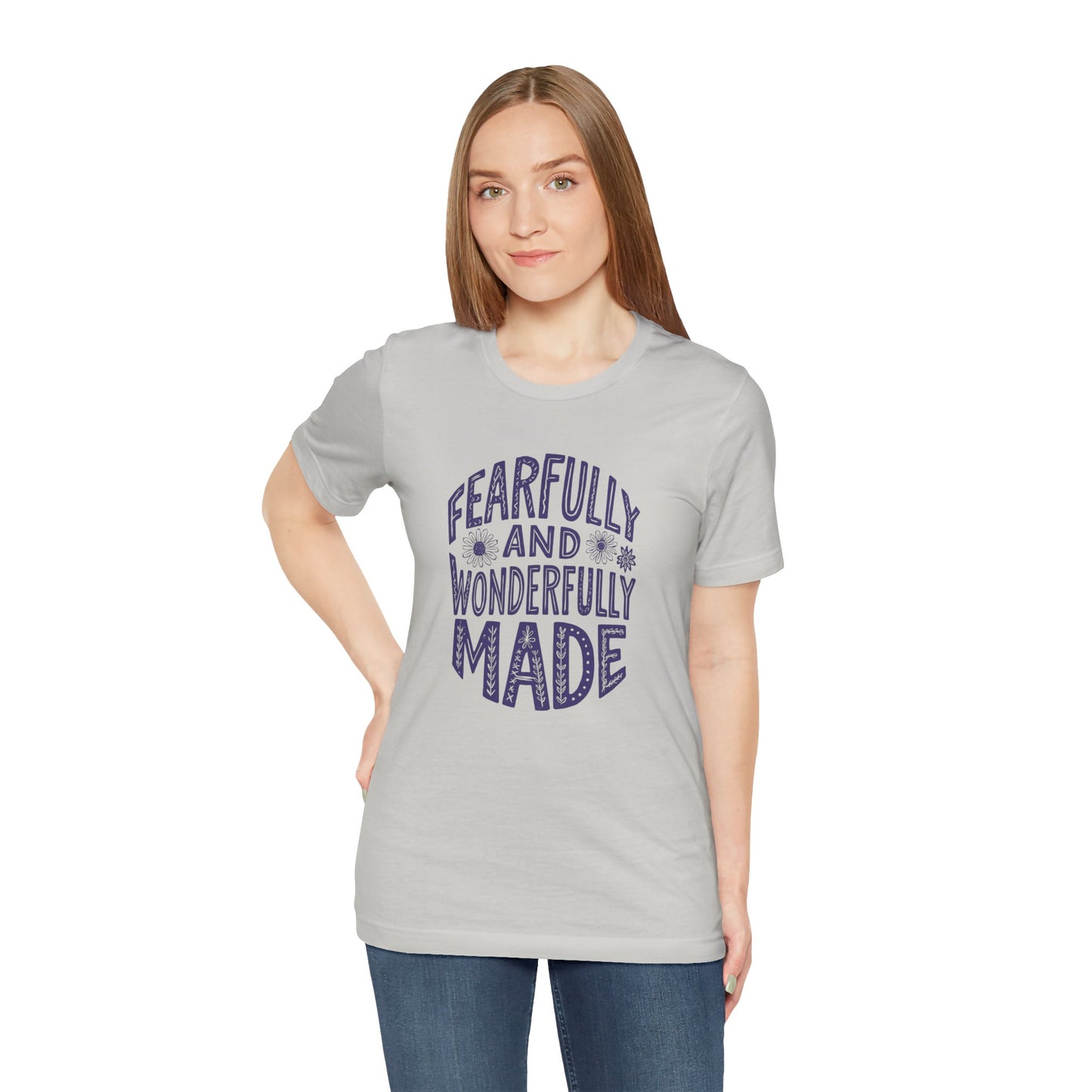 Fearfully and Wonderfully Made T-Shirt | Unisex Inspirational Tee, Faith-Based Apparel, Gift for Encouragement, Everyday Wear, [...]