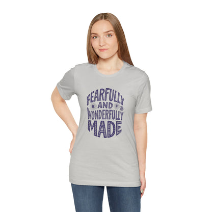 Fearfully and Wonderfully Made T-Shirt | Unisex Inspirational Tee, Faith-Based Apparel, Gift for Encouragement, Everyday Wear, [...]