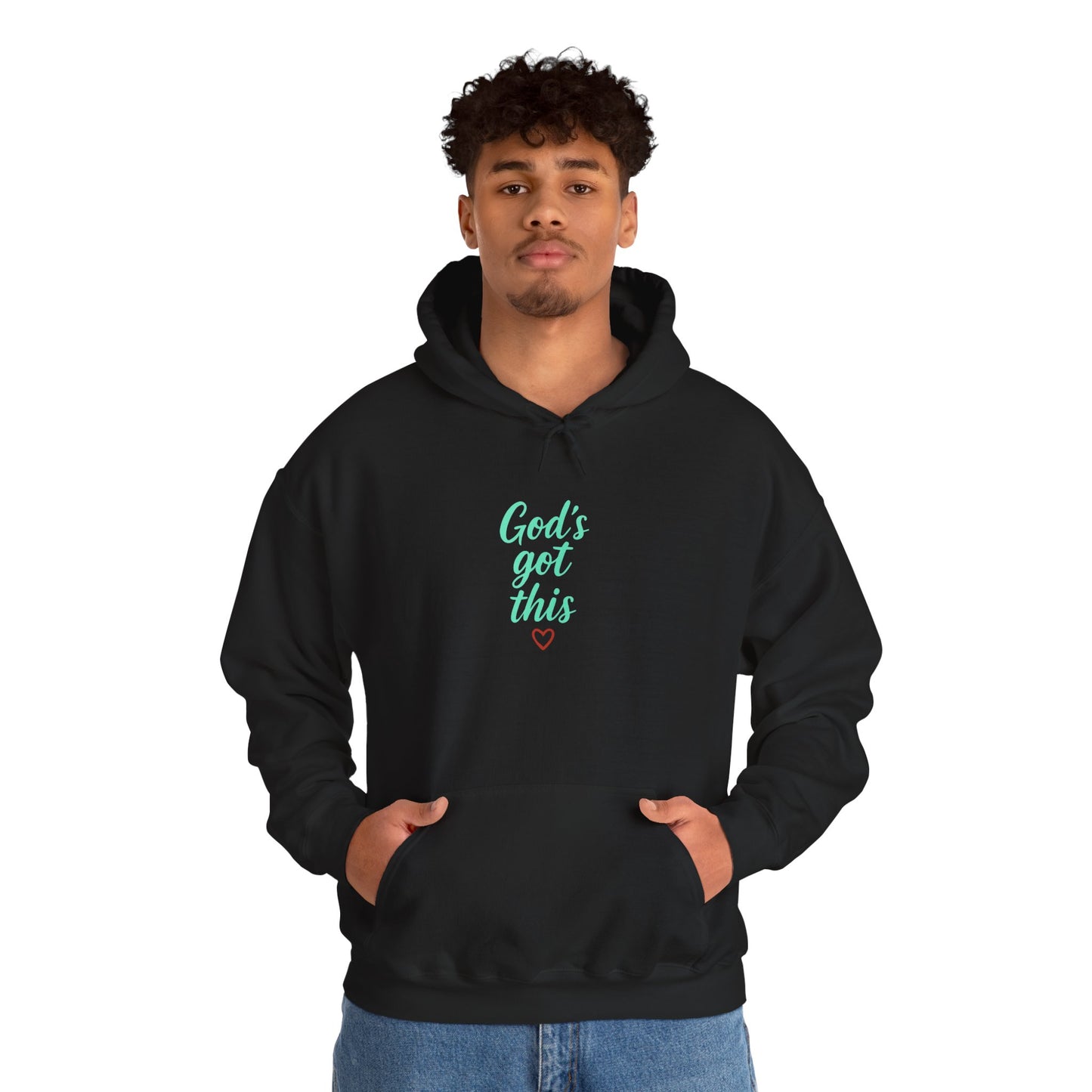 Inspirational Hooded Sweatshirt: God's Got This, Cozy Gift, Faith Apparel, Unisex Casual, Everyday Comfort, Uplifting Wear