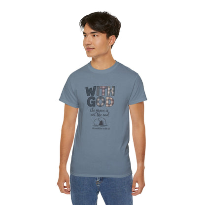 Inspirational Christian T-Shirt | With God, Faith Apparel, Gift for Him, Gift for Her, Religious Tee