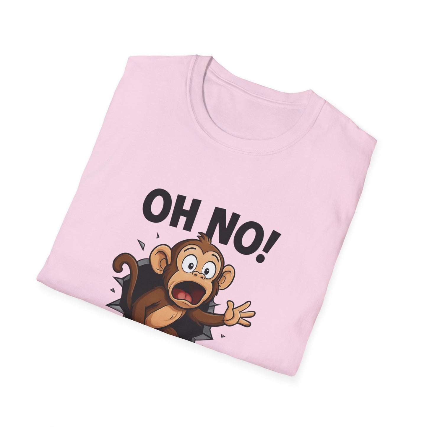 Funny Monkey T-Shirt, Family Reunion Gift, Birthday Humor Shirt, Animal Lover Apparel, Casual Wardrobe Staple