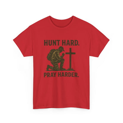 Hunting Inspirational Tee, Unisex Heavy Cotton Shirt, Gift for Hunters, Outdoor Apparel, Motivational T-Shirt