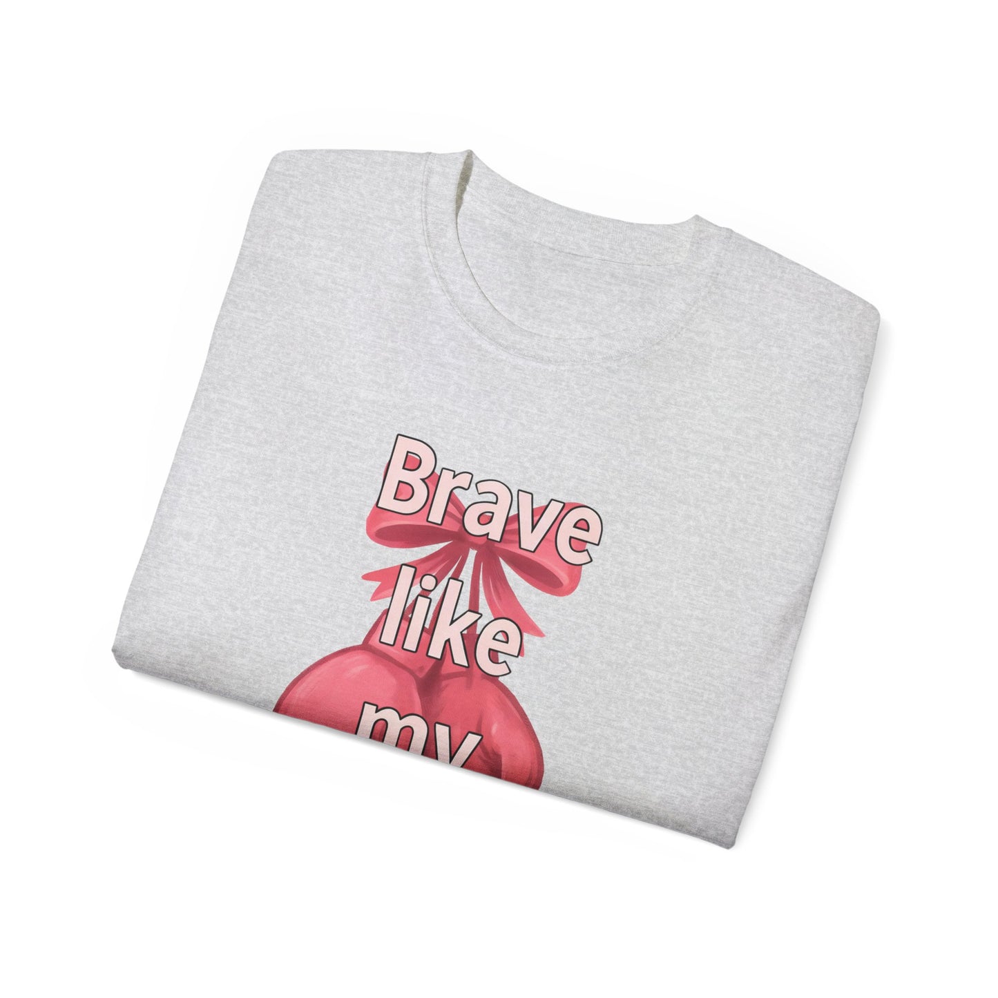 Brave Like My Sister Unisex Ultra Cotton Tee, Inspirational T-Shirt, Gift for Sister, Encouragement Apparel, Cancer Awareness Shirt, [...]