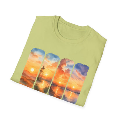 Inspirational Sunrise T-Shirt - His Mercies Are New Every Morning, Affirmation Tee, Gift for Friends, Motivational Apparel, Casual [...]