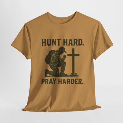 Hunting Inspirational Tee, Unisex Heavy Cotton Shirt, Gift for Hunters, Outdoor Apparel, Motivational T-Shirt