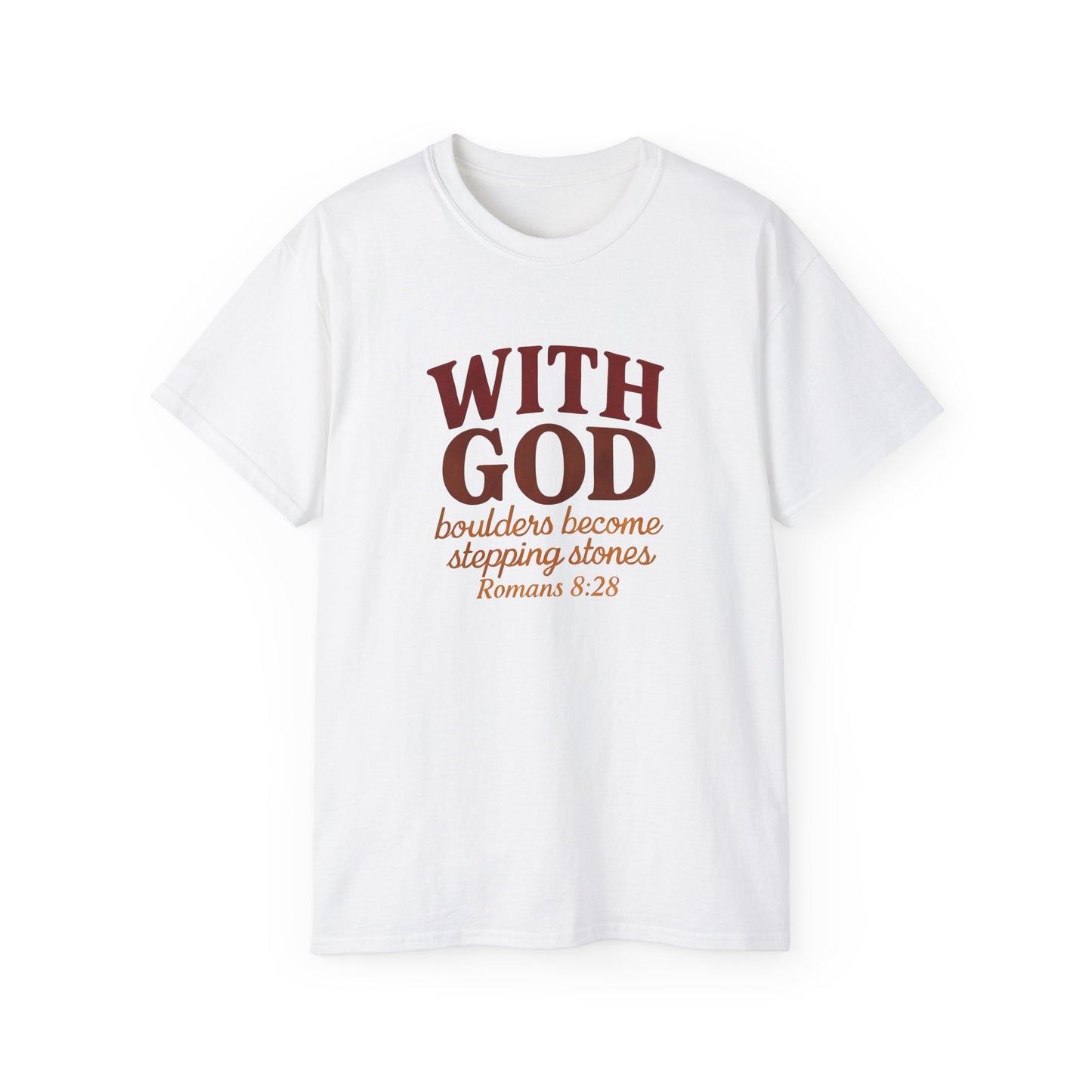 Faith-Inspired Unisex Tee, Inspirational T-Shirt, Spiritual Gift, Bible Verse Apparel, Christian Clothing, Everyday Wear